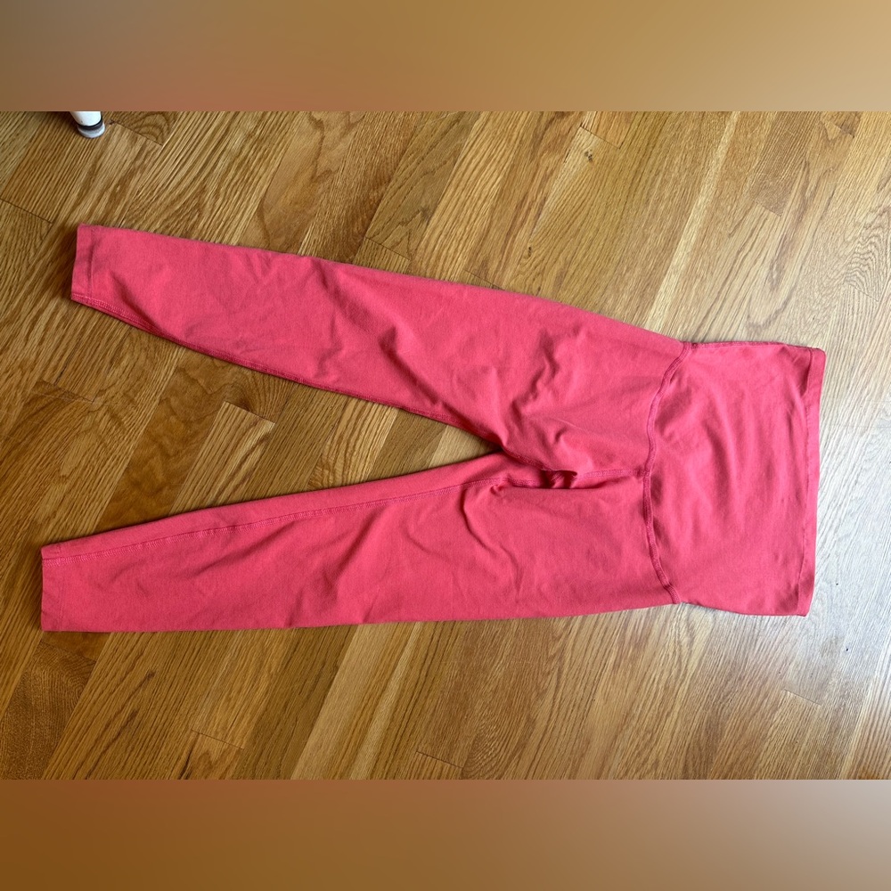 Beyond the Bump Coral Leggings